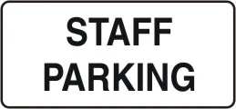 G 733 — GENERAL - STAFF PARKING